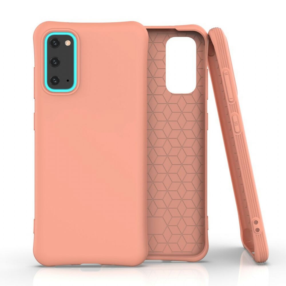 Hoesje voor Samsung Galaxy S20 Milieuvriendelijke Siliconen