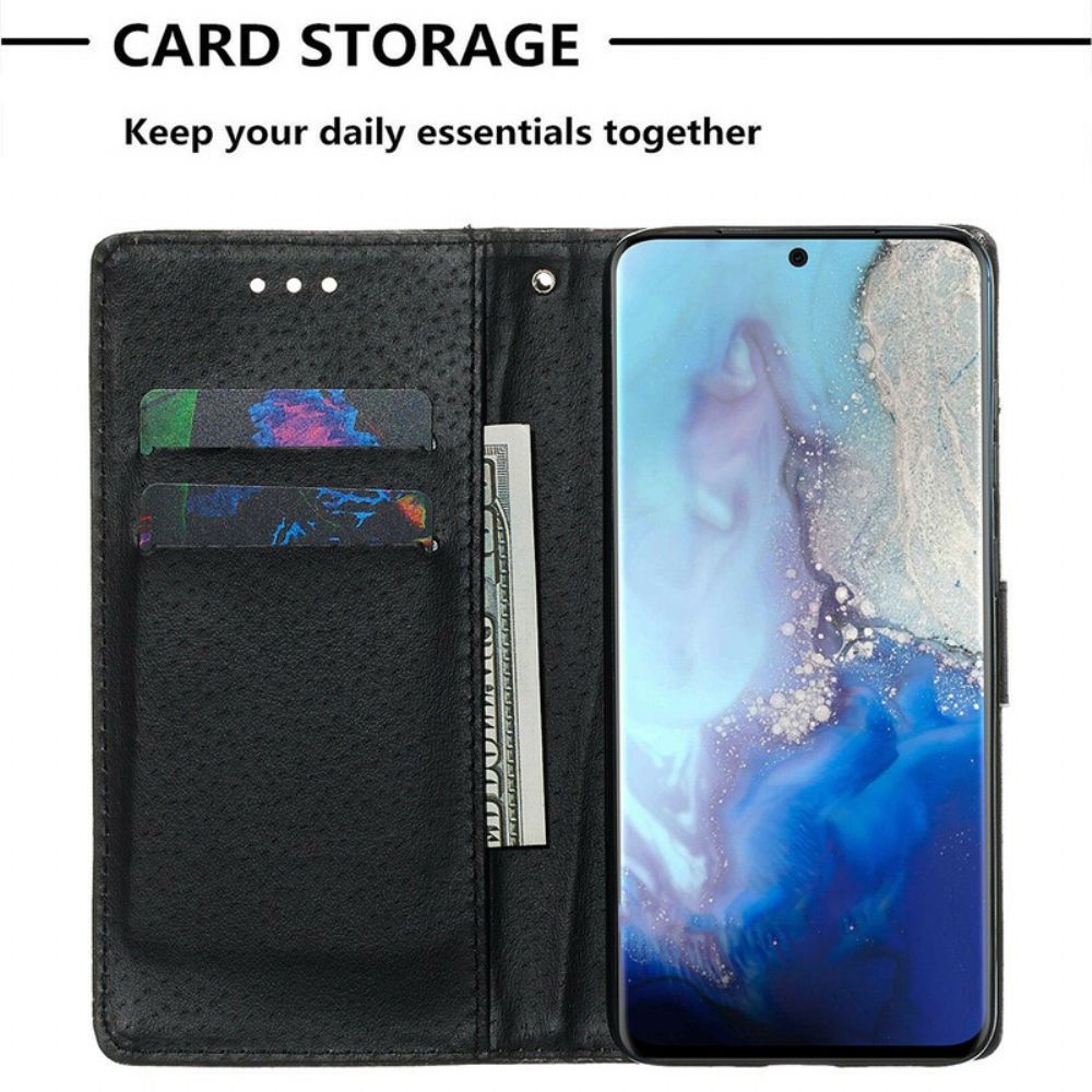 Leren Hoesje voor Samsung Galaxy S20 Nachttijger