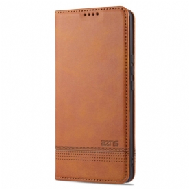 Bescherming Hoesje voor Huawei Nova 9 Pro / Honor 50 Pro Folio-hoesje Azns Lederen Stijl