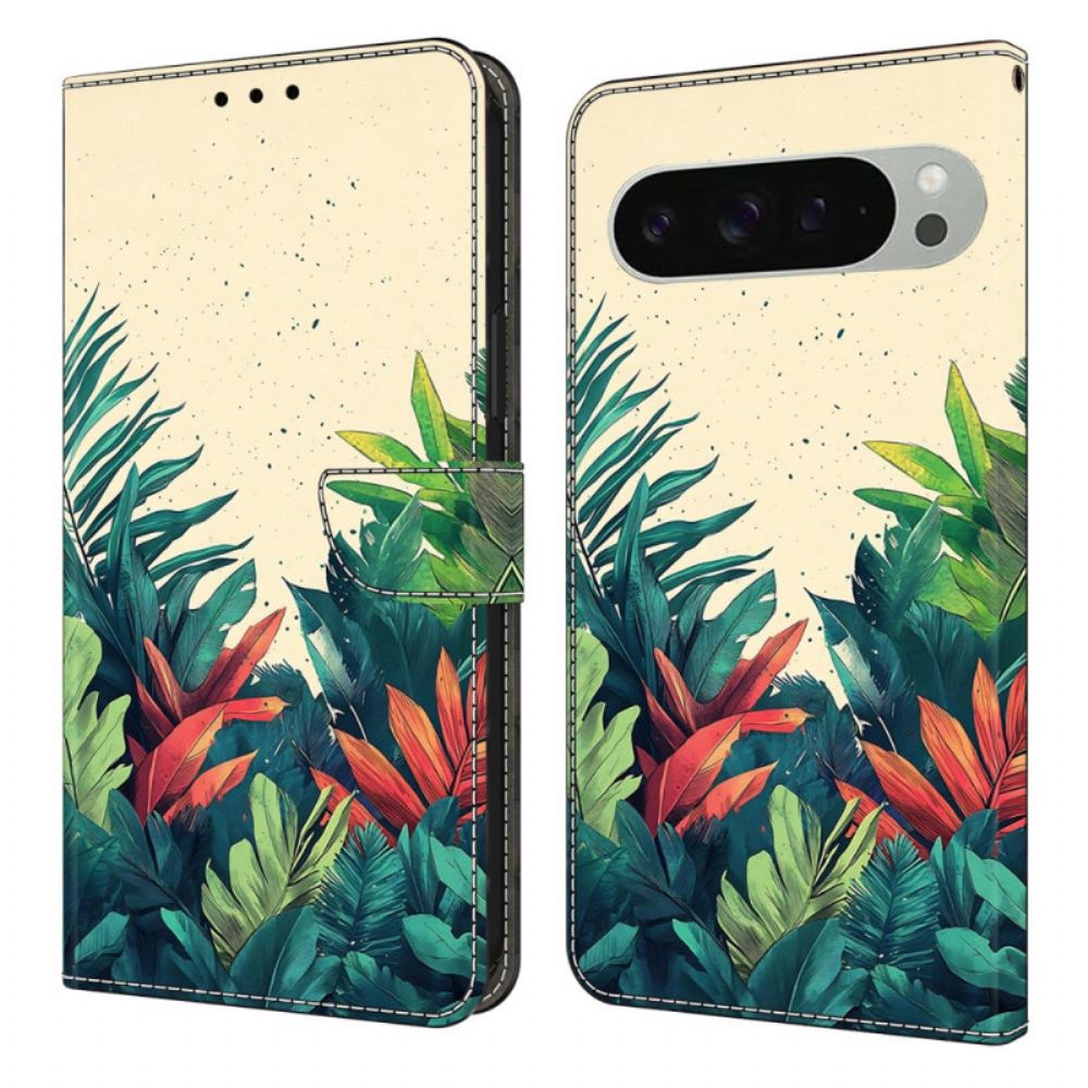 Bescherming Hoesje Google Pixel 10 Pro Xl Bladeren