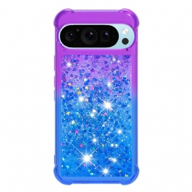 Cover Hoesje Google Pixel 10 Pro Xl Telefoonhoesje Glitter Met Kleurverloop