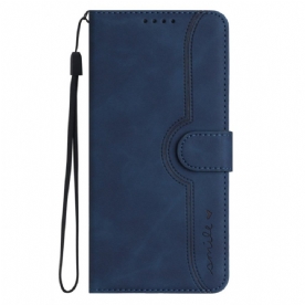 Flip Case Leren Google Pixel 10 Pro Xl Smile