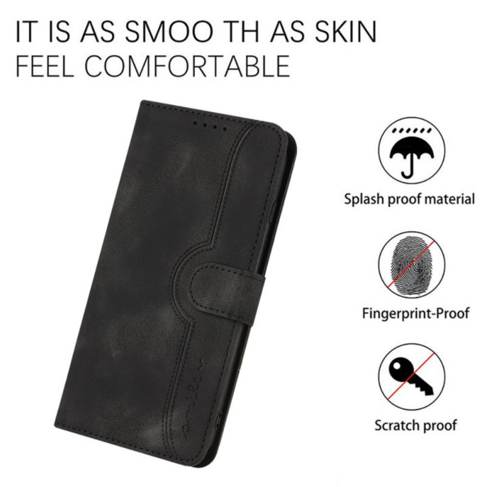 Flip Case Leren Google Pixel 10 Pro Xl Smile