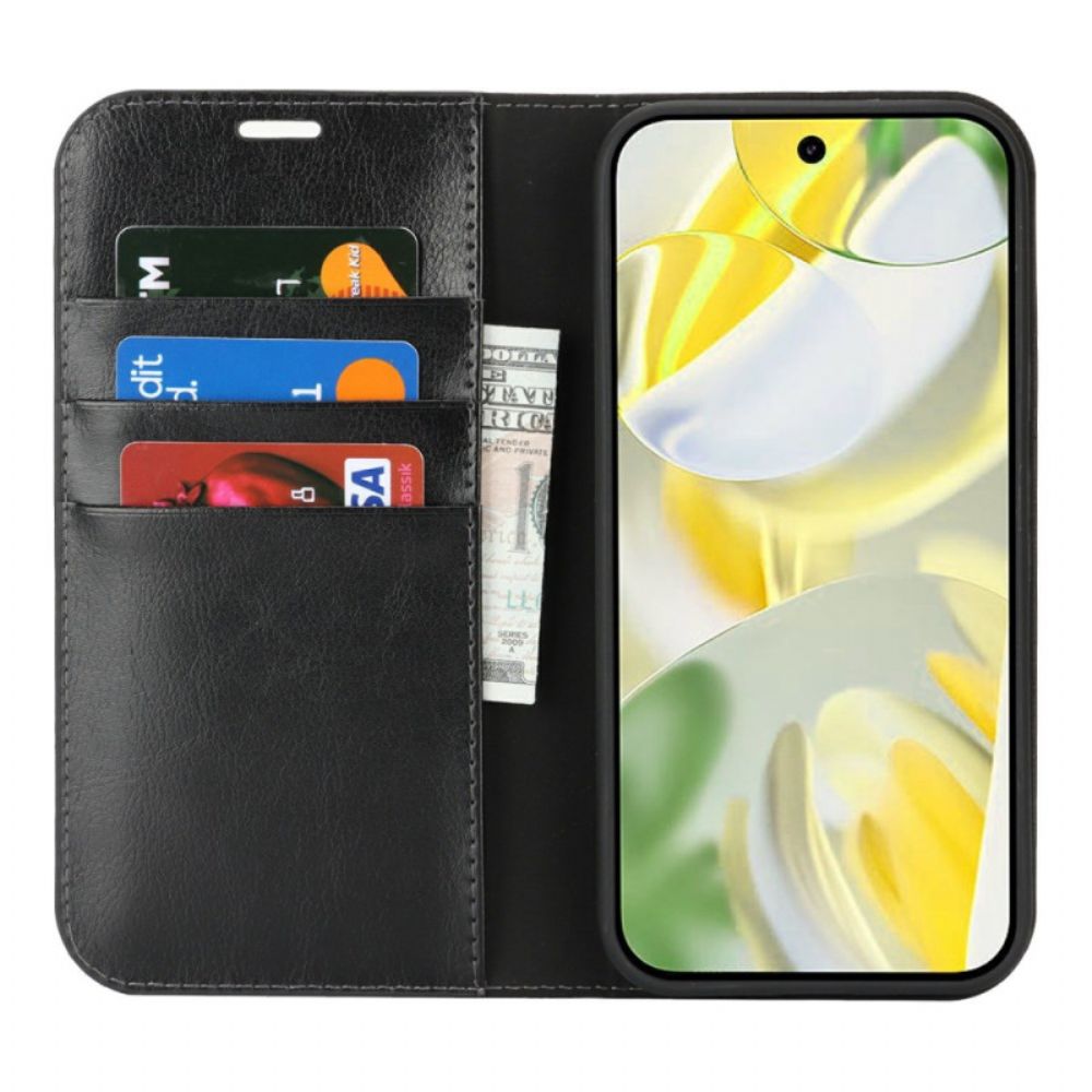 Folio-hoesje Google Pixel 10 Pro Xl Leren Portemonnee