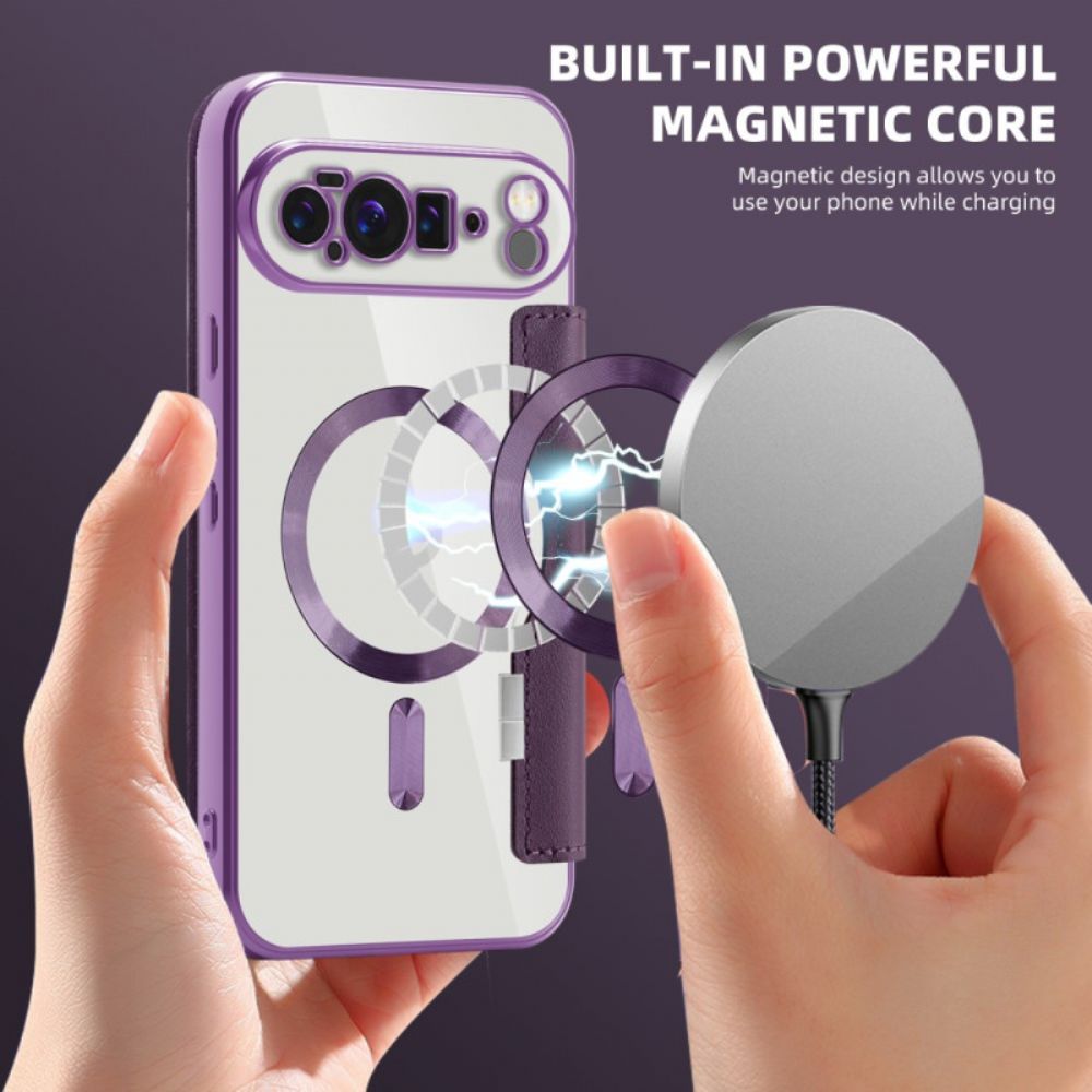 Folio-hoesje Google Pixel 10 Pro Xl Magsafe-compatibel Gewatteerd