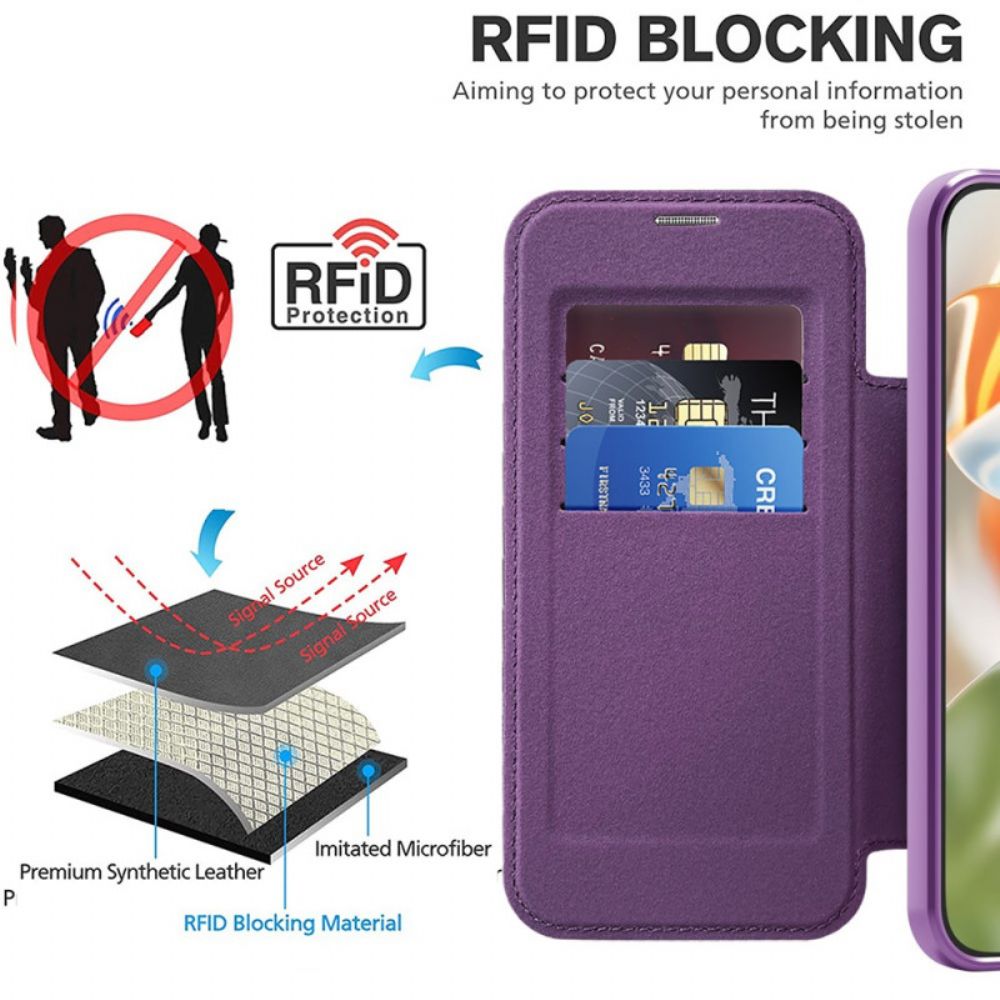 Folio-hoesje Google Pixel 10 Pro Xl Magsafe-compatibel Gewatteerd