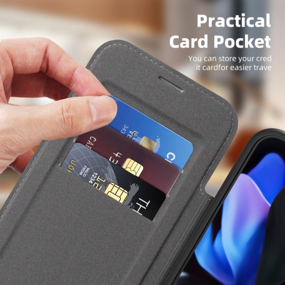 Folio-hoesje Google Pixel 10 Pro Xl Magsafe-compatibel Met Rfid-kaarthouder Bescherming Hoesje