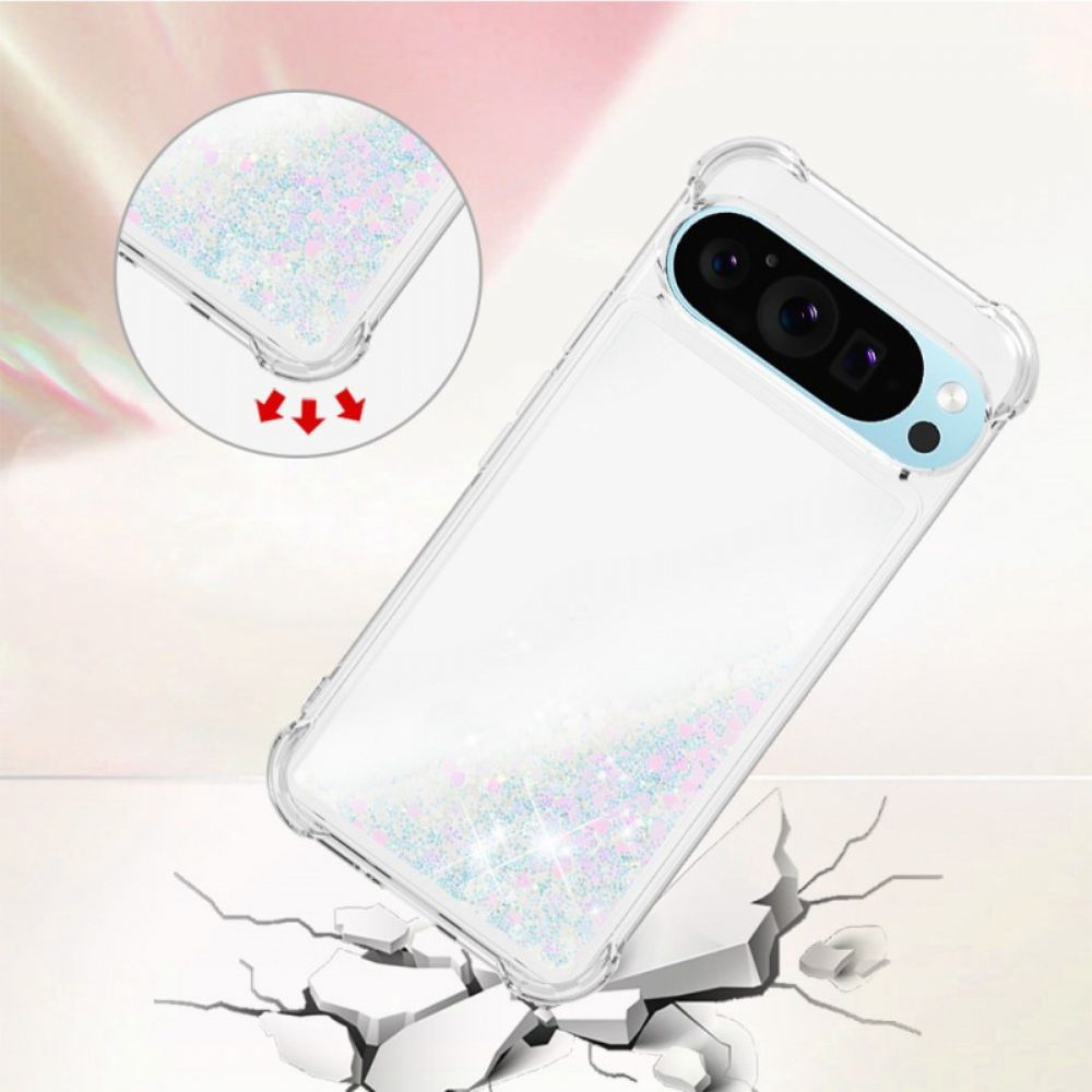 Hoesje Google Pixel 10 Pro Xl Glitter Bescherming Hoesje