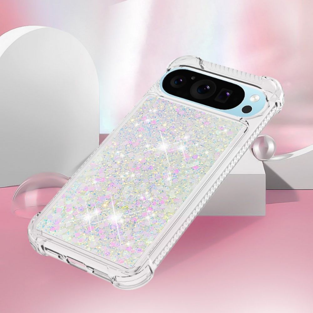 Hoesje Google Pixel 10 Pro Xl Glitter Bescherming Hoesje
