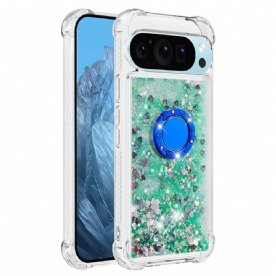 Hoesje Google Pixel 10 Pro Xl Glitter Met Ringhouder