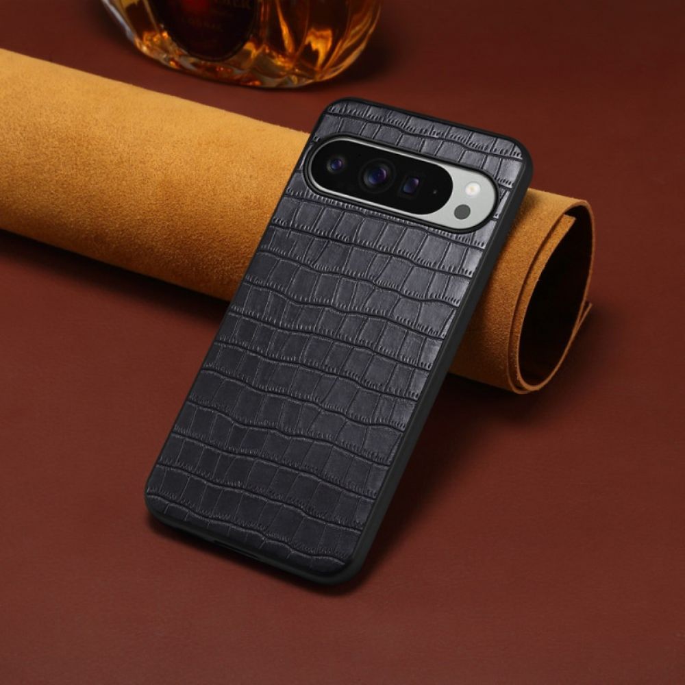 Hoesje Google Pixel 10 Pro Xl Krokodillenleerstructuur