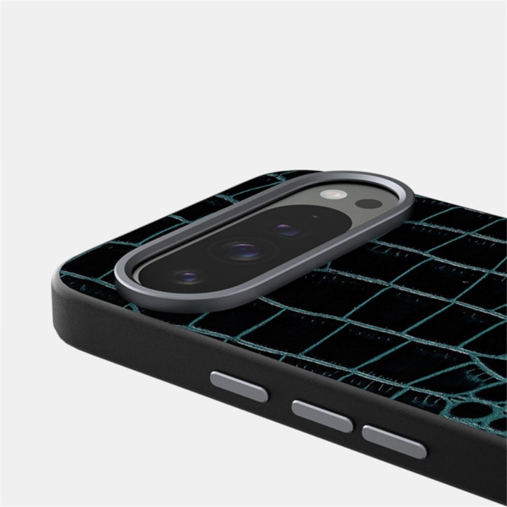 Hoesje Google Pixel 10 Pro Xl Magsafe-compatibel Croco Abeel Bescherming Hoesje