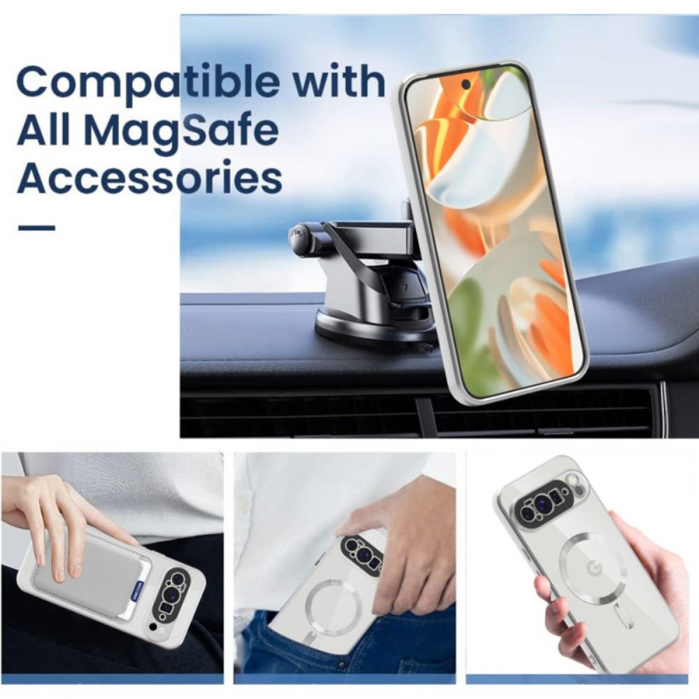 Hoesje Google Pixel 10 Pro Xl Magsafe-compatibel Met Kaarthouder