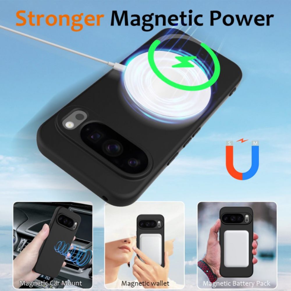 Hoesje Google Pixel 10 Pro Xl Magsafe-compatibel En Schokbestendig Bescherming Hoesje