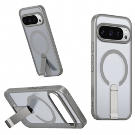 Hoesje Google Pixel 10 Pro Xl Mat Magsafe-compatibel Met Houder Bescherming Hoesje