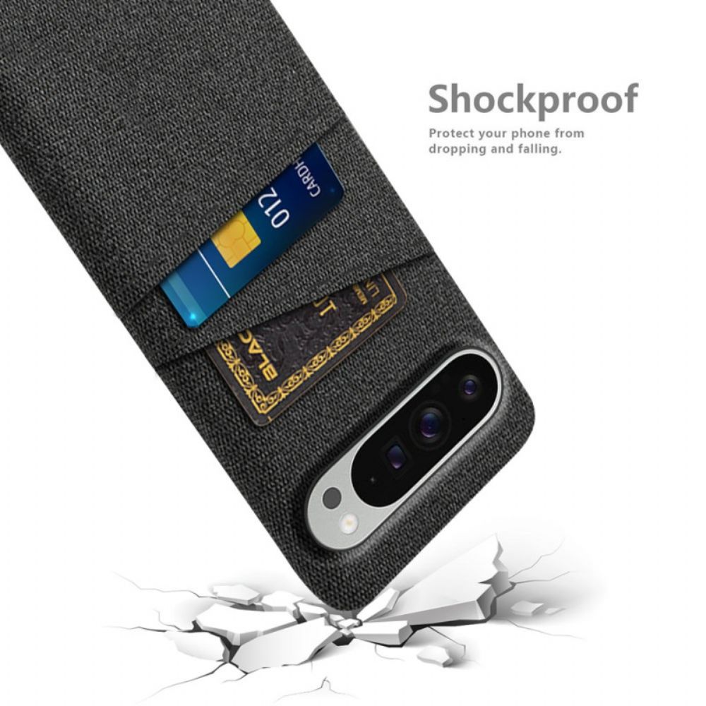Hoesje Google Pixel 10 Pro Xl Stoffen Kaart Houder