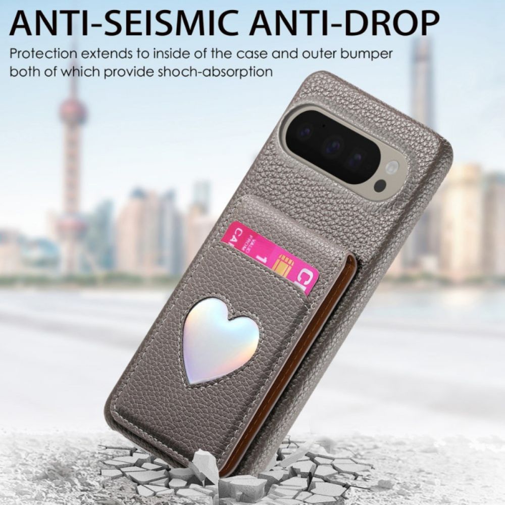 Hoesje Voor Google Pixel 10 Pro Xl Kaarthouder En Spiegel