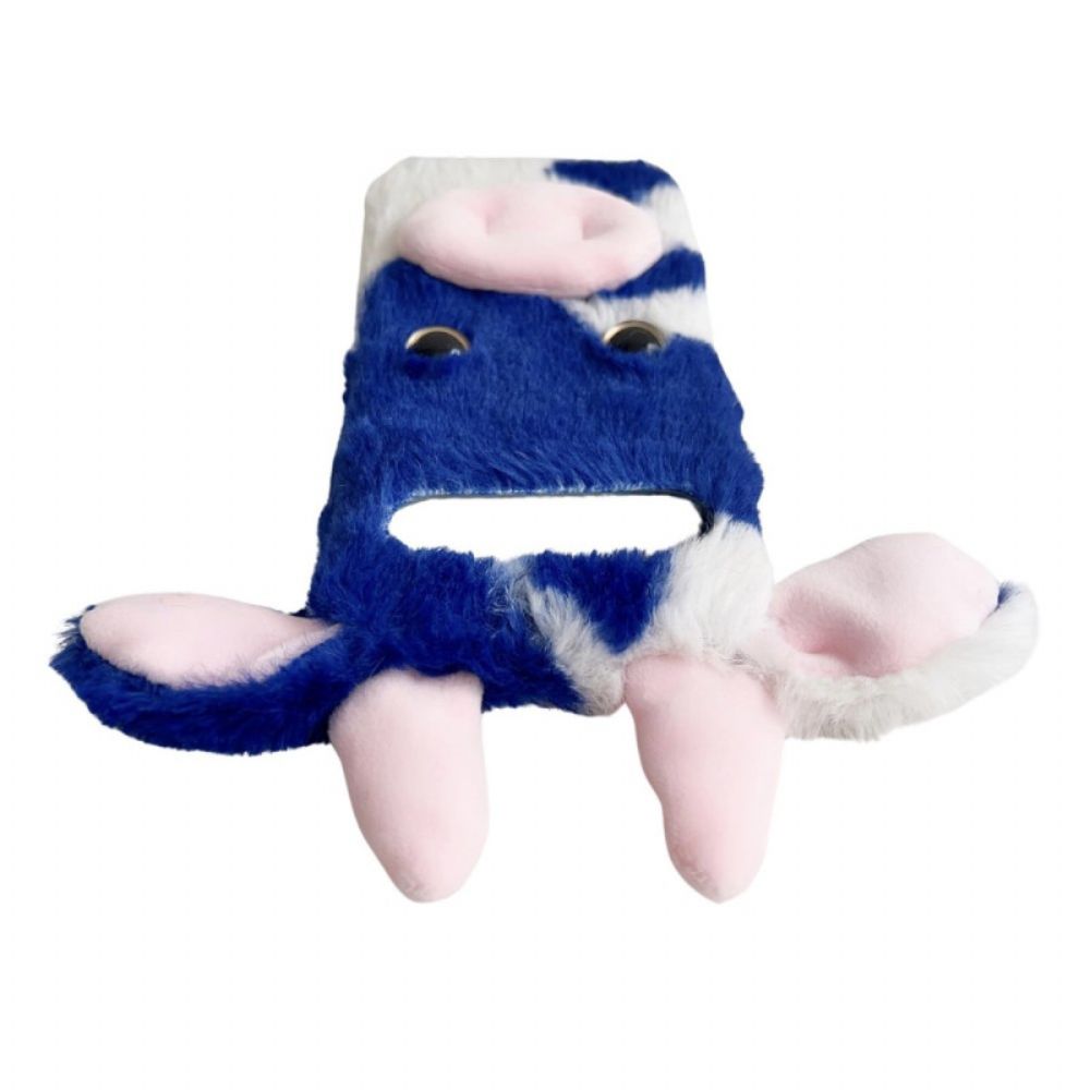 Hoesje Voor Google Pixel 10 Pro Xl Pluche Koe