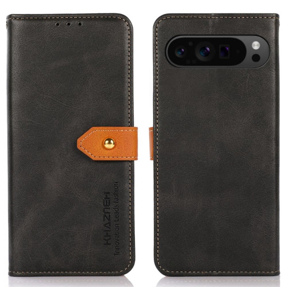 Leren Hoesje Google Pixel 10 Pro Xl Khazneh