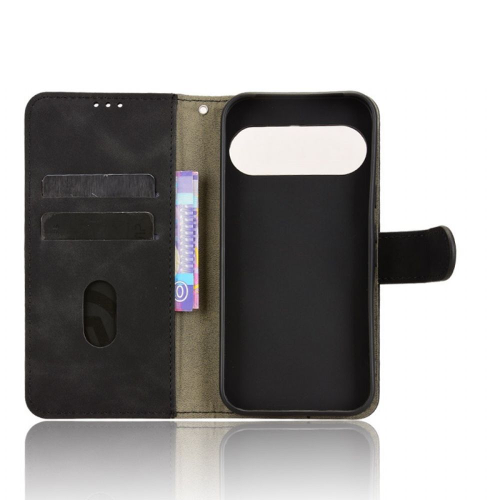 Leren Hoesje Voor Google Pixel 10 Pro Xl Suède-effect