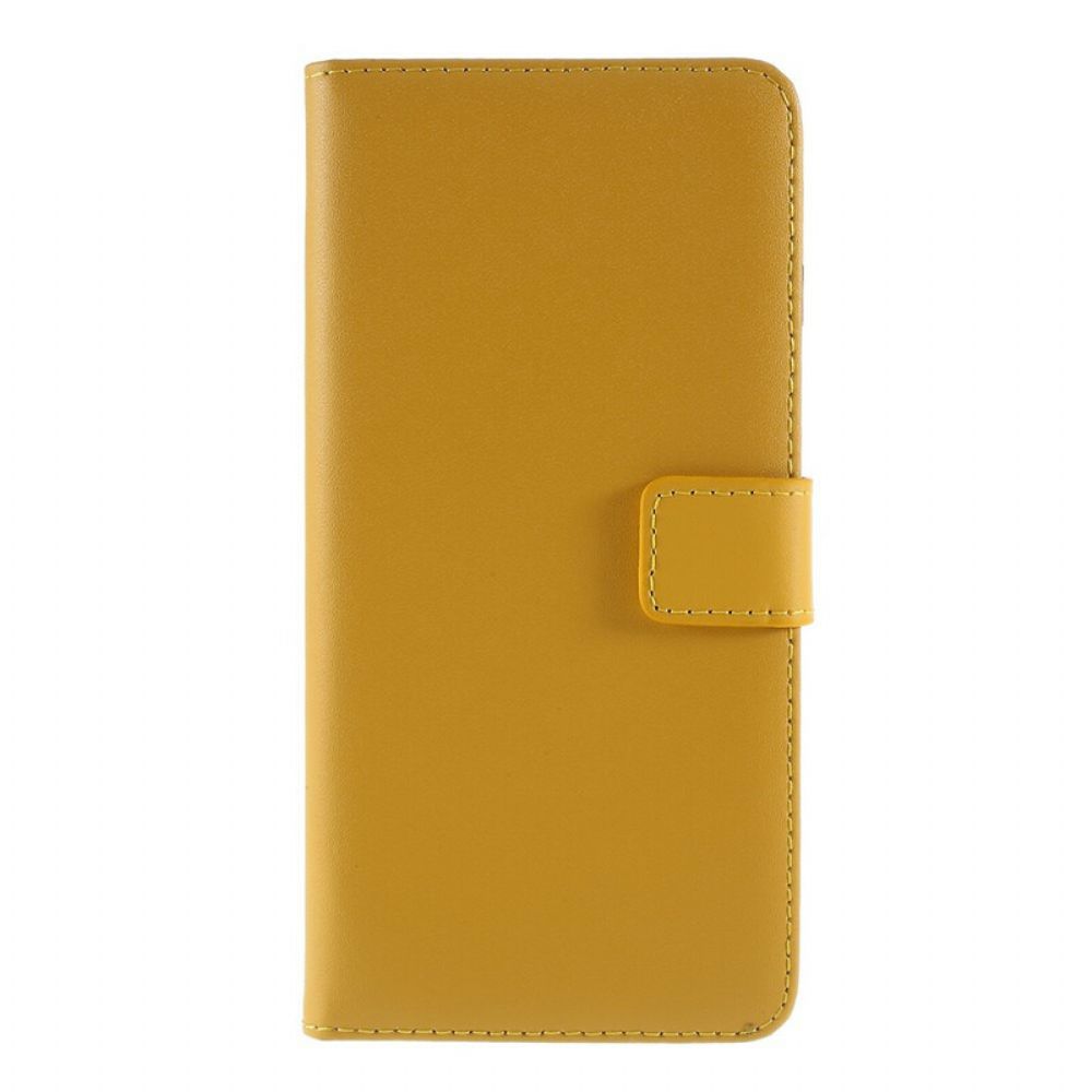 Folio-hoesje voor iPhone 8 Plus / 7 Plus Echte Leerkleur