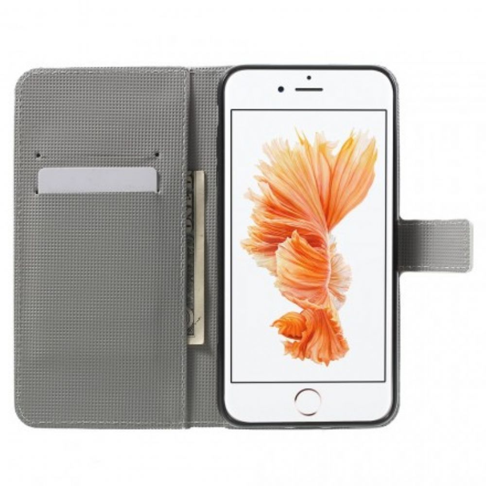 Folio-hoesje voor iPhone 8 Plus / 7 Plus Ik Hou Van Parijs