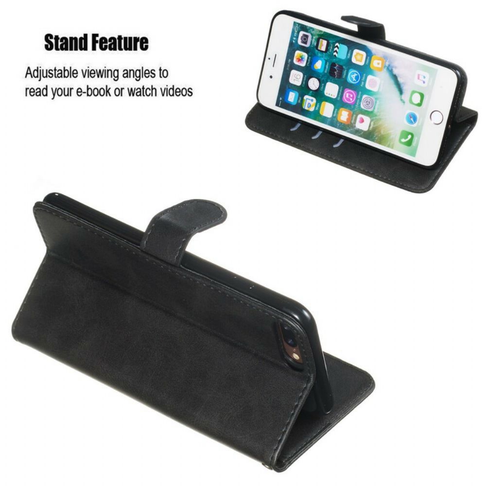 Folio-hoesje voor iPhone 8 Plus / 7 Plus Vintage Portemonnee