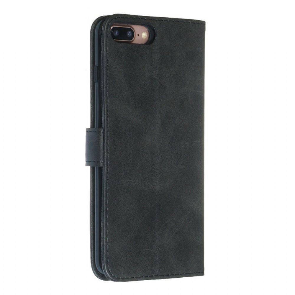 Folio-hoesje voor iPhone 8 Plus / 7 Plus Vintage Portemonnee