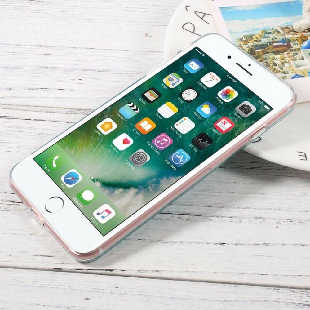Hoesje voor iPhone 8 Plus / 7 Plus Premium Glitter