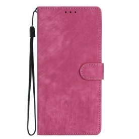 Folio-hoesje Google Pixel 8 Telefoonhoesje Retro-effect Met Riem