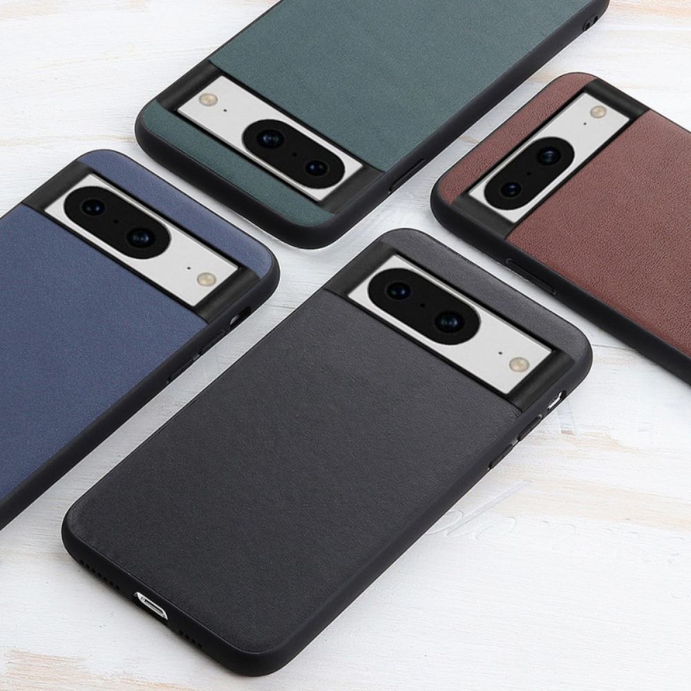 Hoesje Voor Google Pixel 8 Echt Leer
