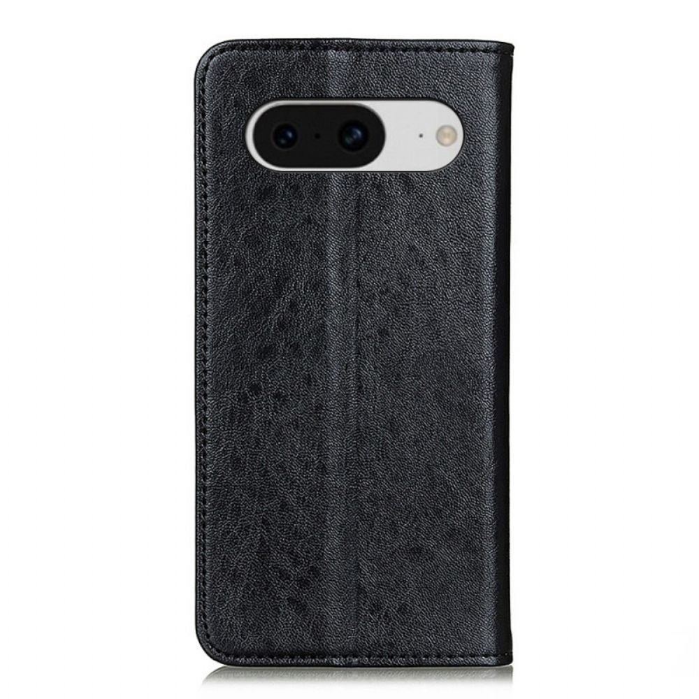 Leren Hoesje Google Pixel 8 Ledereffect Bescherming Hoesje