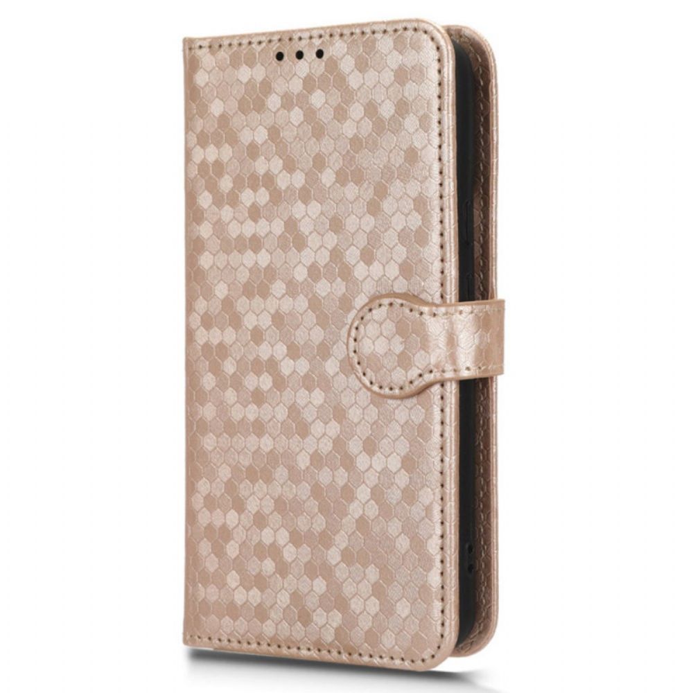 Leren Hoesje Google Pixel 8 Strappunten Bescherming Hoesje
