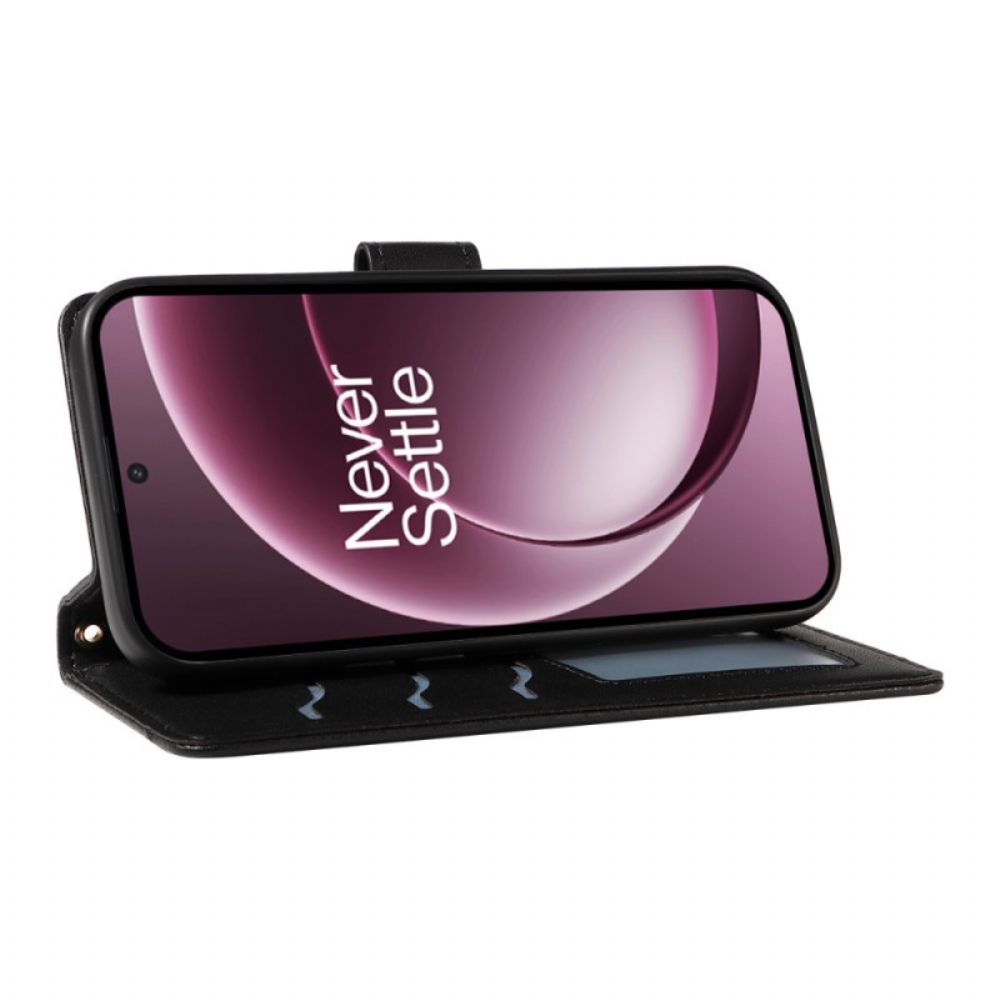 Bescherming Hoesje Oneplus 15 Gewatteerd Met Schouderriem En Riempje