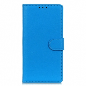 Flip Case Leren Oneplus 15 Traditioneel Imitatieleer Leer