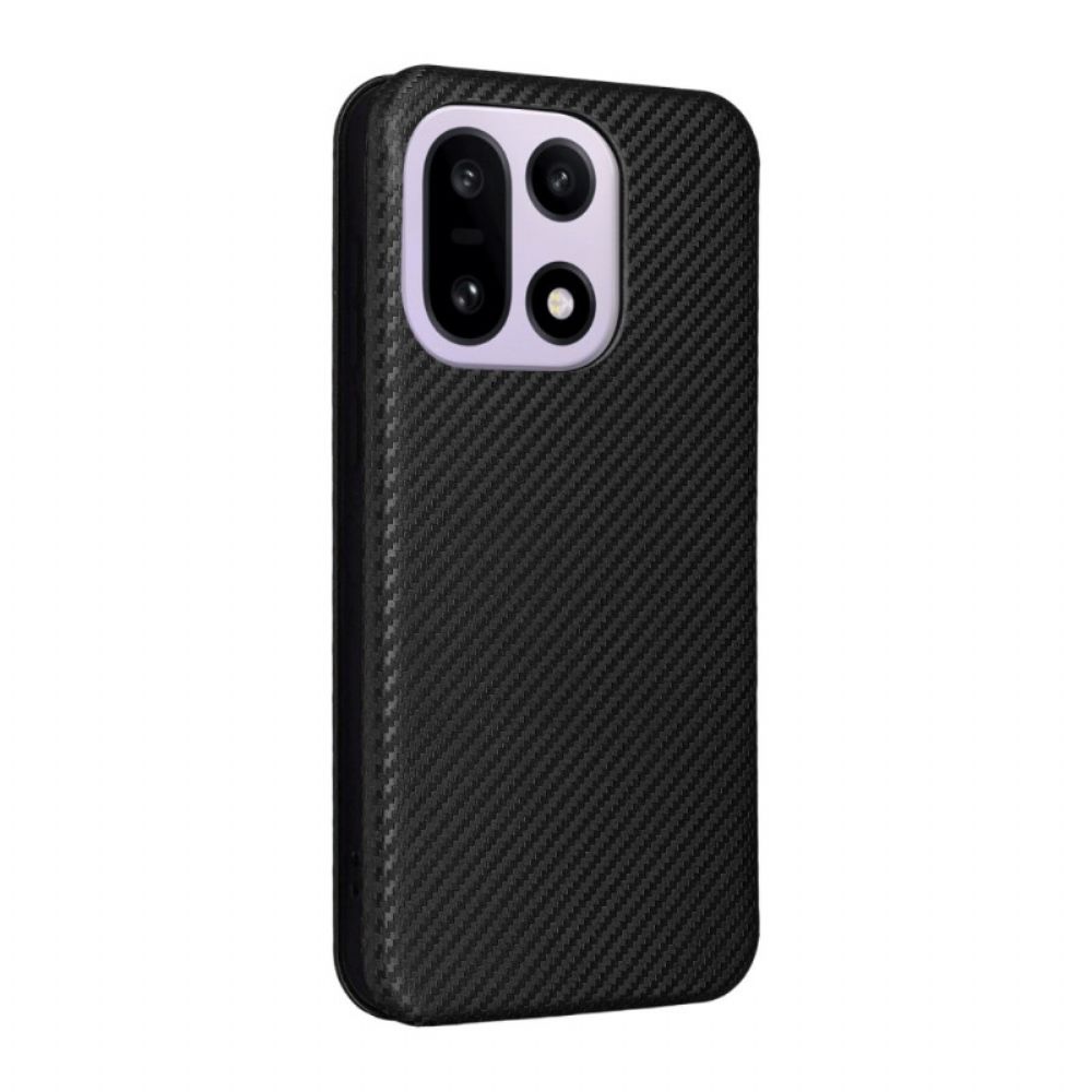 Folio-hoesje Oneplus 15 Koolstofvezel Bescherming Hoesje