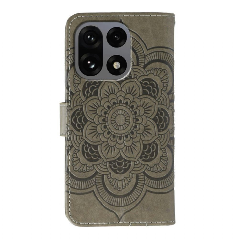 Folio-hoesje Oneplus 15 Telefoonhoesje Mandala Met Strasssteentjes