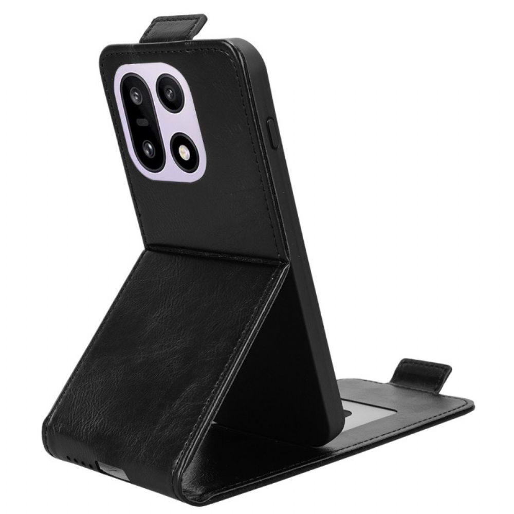 Folio-hoesje Oneplus 15 Telefoonhoesje Verticale Klep