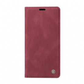 Folio-hoesje Oneplus 15 Yikatu Suède-effect