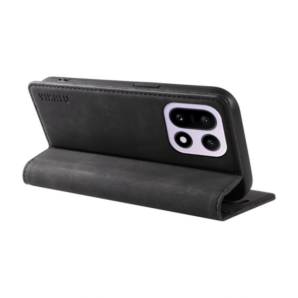 Folio-hoesje Oneplus 15 Yikatu Suède-effect