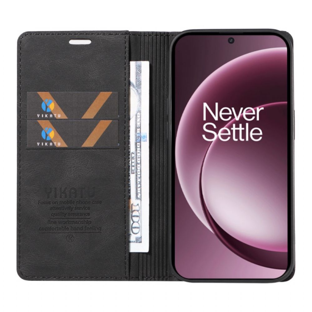 Folio-hoesje Oneplus 15 Yikatu Suède-effect