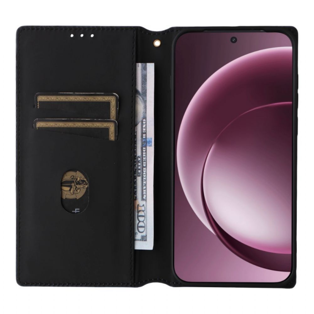 Folio-hoesje Voor Oneplus 15 Diamantpatroon