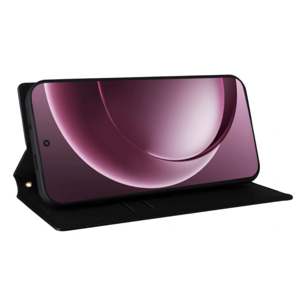 Folio-hoesje Voor Oneplus 15 Diamantpatroon