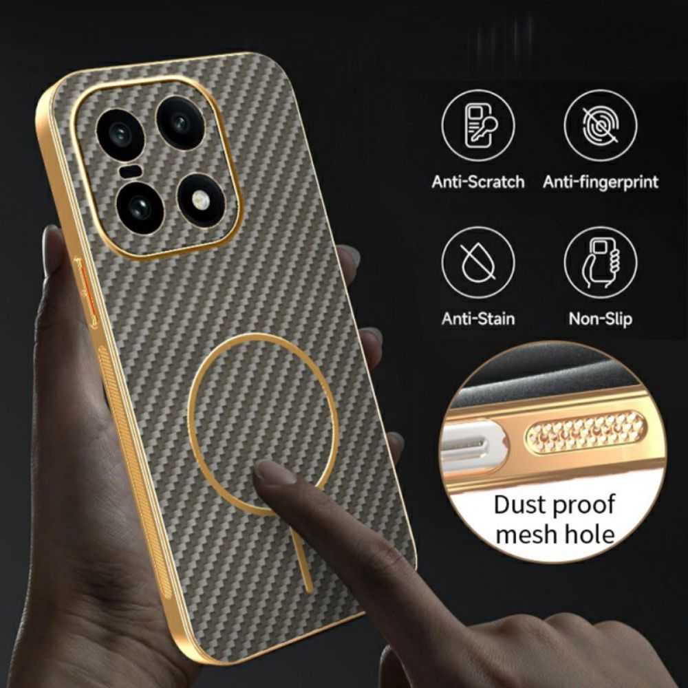 Hoesje Oneplus 15 Carbon Fiber Bescherming Hoesje