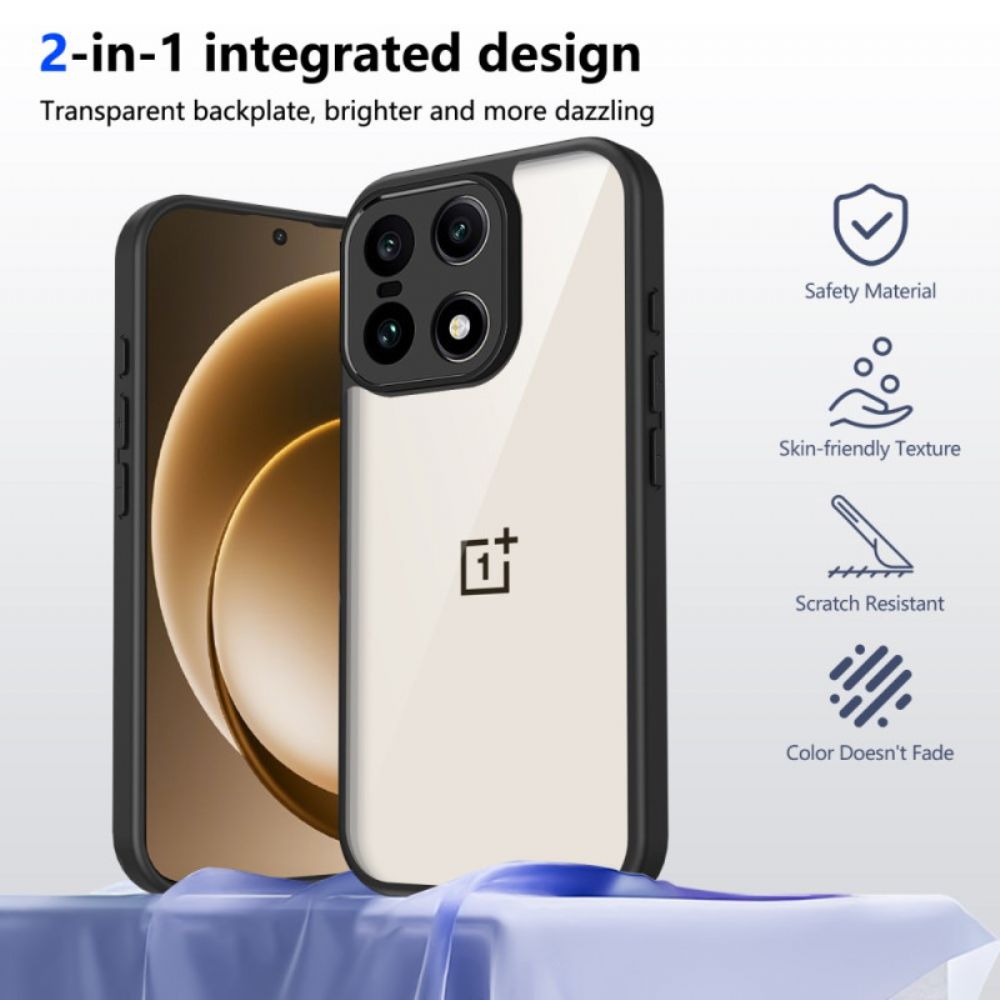 Hoesje Oneplus 15 Hybride Transparant Ontwerp