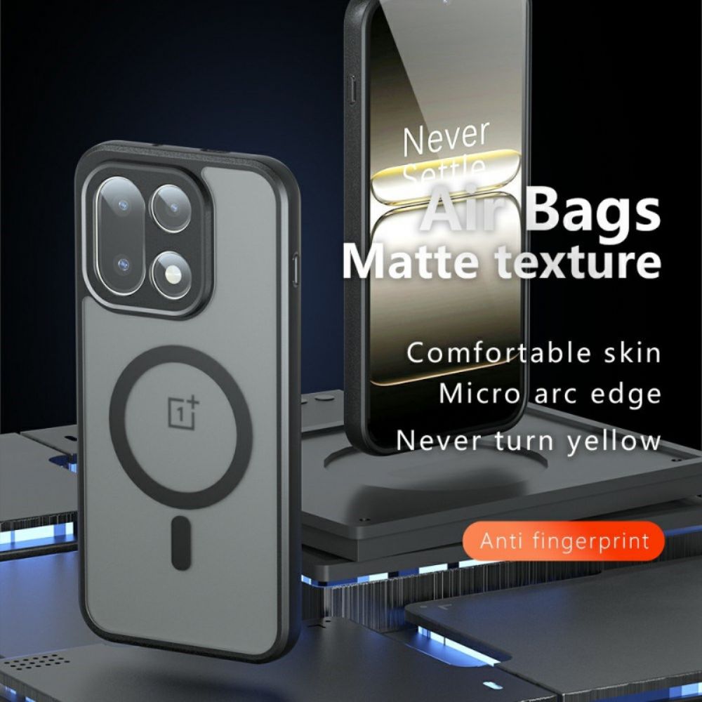 Hoesje Oneplus 15 Magsafe Matte Afwerking Bescherming Hoesje