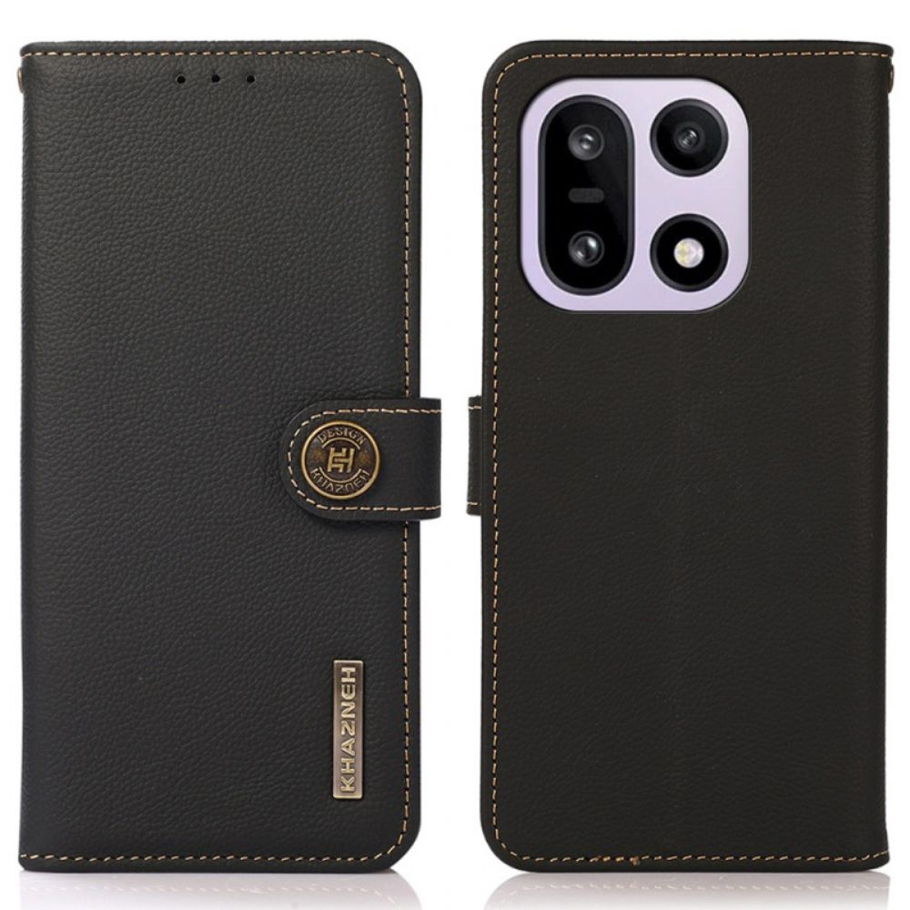 Leren Hoesje Oneplus 15 Khazneh