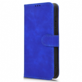 Leren Hoesje Oneplus 15 Suèdelook Bescherming Hoesje