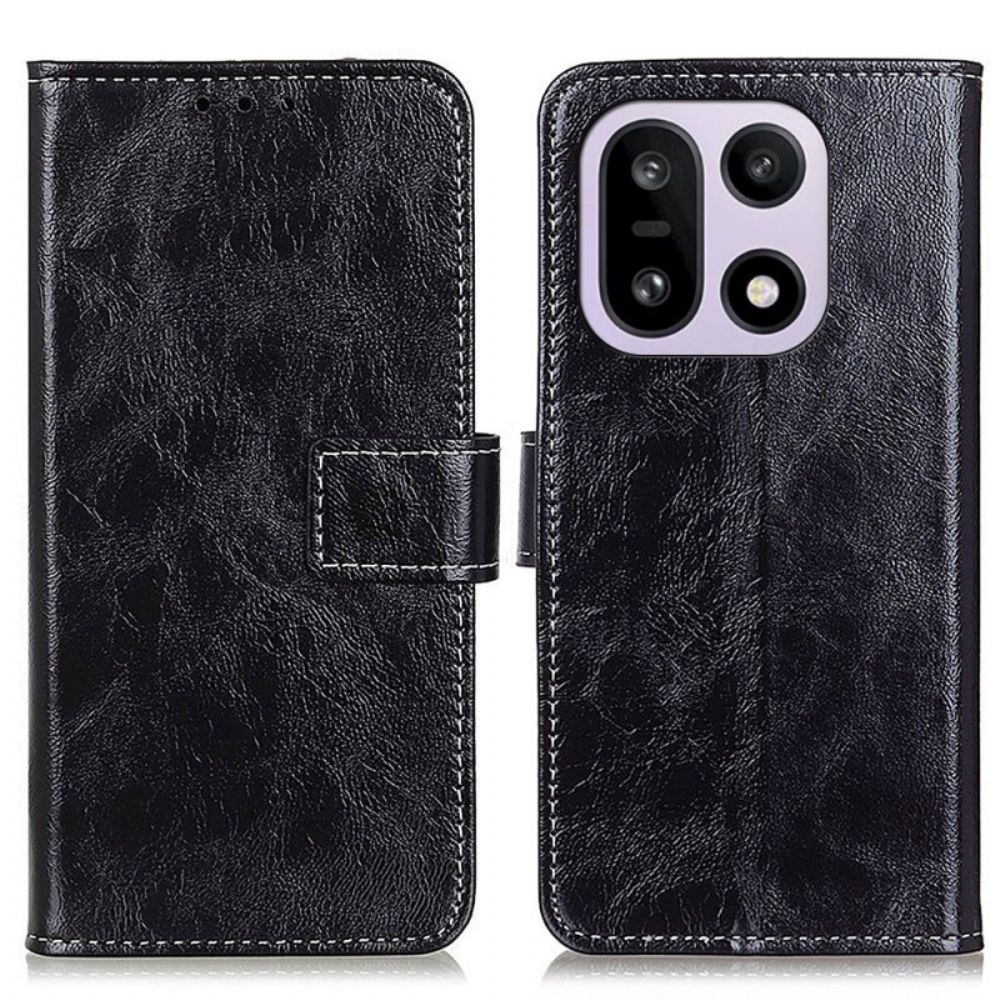 Leren Hoesje Voor Oneplus 15 Glanzend