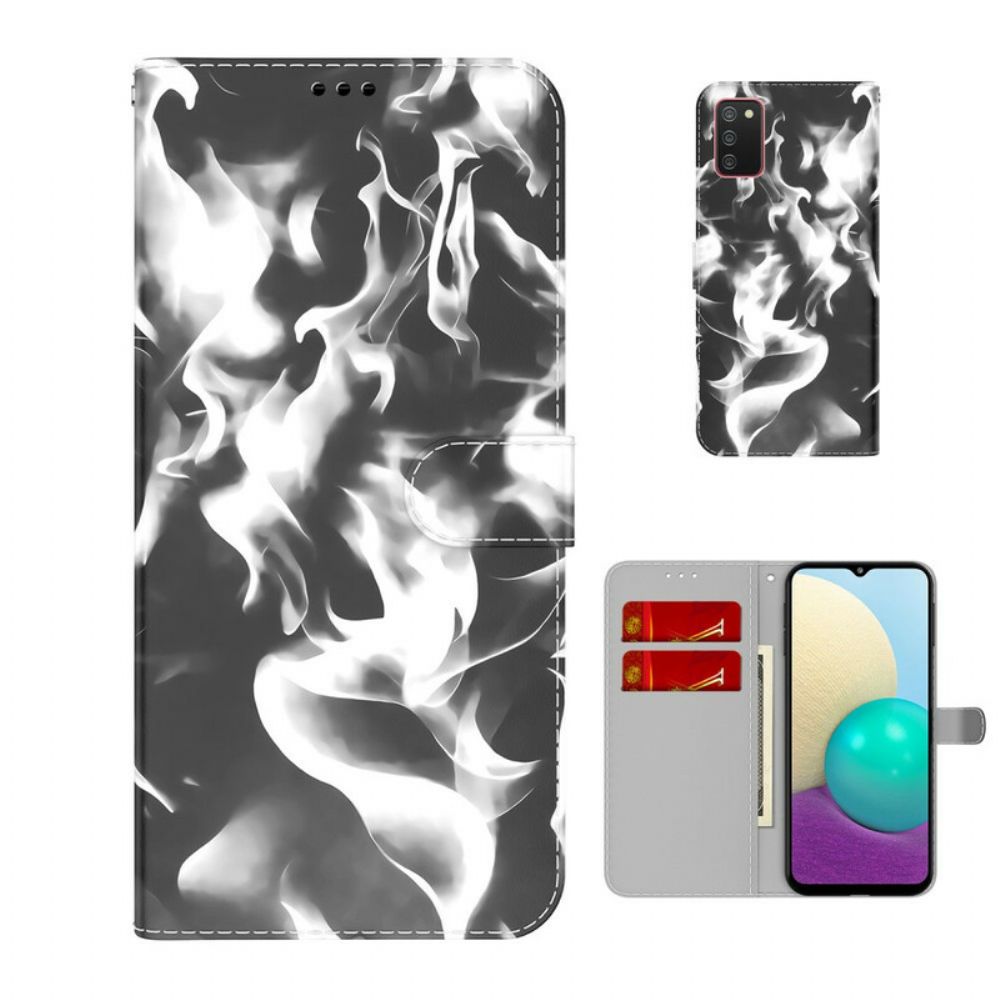 Folio-hoesje voor Samsung Galaxy A02s Abstract Patroon